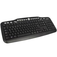 Hiper KM-3075 USB Multimedia Klavye Siyah