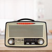 HOMETECH HT800BT Bluetooth+USB-SD-FM Siyah Hoparlör Nostaljik Radyo