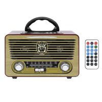 HOMETECH HT60BT Bluetooth+USB-SD-FM Siyah Hoparlör Nostaljik Radyo
