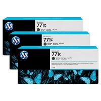 HP B6Y31A 771 3'Lü Paket Mat Siyah Kartuş 775Ml