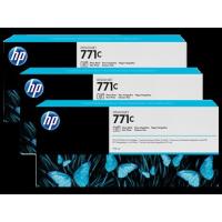 HP B6Y37A 771 3'Lü Paket Photo Siyah Kartuş 775Ml