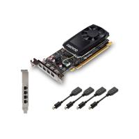 HP P1000 4GB QUADRO 1ME01AA GDDR5 128bit 4X mDP PCIe 16X v3.0