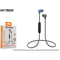HYTECH HY-XBK75 Mavi Mobil Telefon Uyumlu TF Card  Destekli,Bluetooth,Kulak içi Mikrofonlu Kulaklık