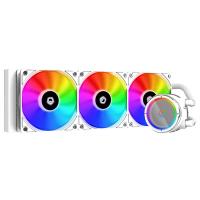 ID-Cooling 360MM ZoomFlow 360X Snow RGB SIVI SOĞUTMALI İŞLEMCİ FANI