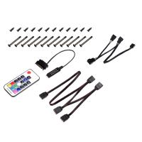ID-Cooling XF-12025-RGB-TRIO 12cm 4Pin PWM 3'lü Kasa Fanı