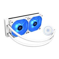 ID-Cooling 240MM AuraFlow X 240 Snow RGB SIVI SOĞUTMALI İŞLEMCİ FANI