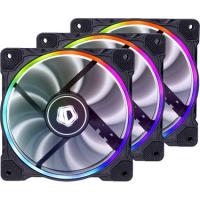 ID-Cooling ZF-12025 RGB Trio 4Pin PWM 120mm Kasa Fanı 3-LÜ PAKET