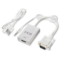INCA 0.15metre IVTH-02 Vga & HDMI Görüntü Adaptörü Siyah Sesli 1080p