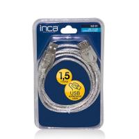 INCA 1.5metre IUZ-01 USB Uzatma Kablosu Şeffaf