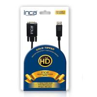 INCA 1.8metre IDPV-01 DisplayPort & Vga Erkek Görüntü Kablosu 1080p