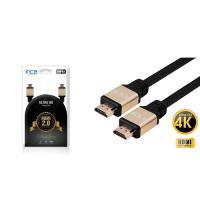 INCA 2metre IHD-02 HDMI & HDMI Görüntü Kablosu 3D Gold 2.0v 4K