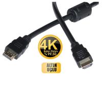 INCA HDMI 5metre IMHD-50T HDMI HDMI 1.4v Kablo 4K Ultra 3D Altın Uçlu