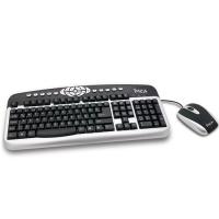 INCA USB IMK-384U Q Trk Multimedia Klavye Optic Mouse Siyah