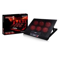 INCA INC-601GMS 13" ~ 17" ABS Plastik Metal Siyah Notebook Soğutucu Ayarlanabilir Stand