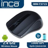 INCA Nano Kablosuz IWS-T371S Notebook Optic Siyah Mouse