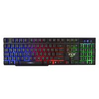 INCA Q USB Trk Rainbow Efect IKG-446 RGB Ledli / Mekanik Hisli Multimedya Klavye Siyah Oyuncu