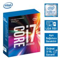 INTEL Core i7 7700K 4.20 GHz 8MB LGA1151 Kutulu (Fansız)