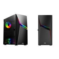 IZOLY A3X ARGB CYBERPUNK FULL GLASS GAMING 500W FAN KONTROLLÜ