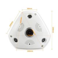JASBOOM JAS130-F01G, 1.3MP 360°VR 960P (1280×960) HD, Two-way Audio, Panoramik IP kamera