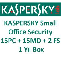 KASPERSKY Small Office Security 15PC + 15MD + 2 FS 1 Yıl Box