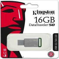 KINGSTON 16GB Metal Kasa USB 3.1 Flash Disk DT50/16GB