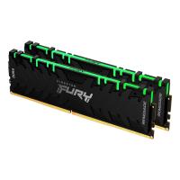 KINGSTON 16GB (2X 8GB) DDR4 3200MHZ CL16 DUAL KIT RGB PC RAM FURY RENEGADE KF432C16RBAK2/16
