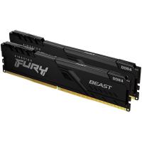 KINGSTON 32GB(2X 16GB) DDR4 3200MHZ CL16 DUAL KIT PC RAM FURY BEAST KF432C16BBK2/32