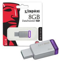 KINGSTON 8GB Metal Kasa USB 3.1 Flash Disk DT50/8GB
