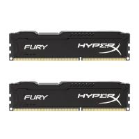 KINGSTON DDR3 16gb (2x8gb) 1866mhz (PC3-15000) Hyperx Fury PC Ram CL10 HX318C10FBK2/16 240pin Soğutuculu Kutulu
