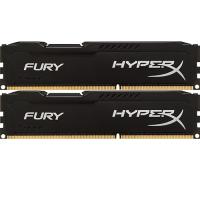 KINGSTON DDR3 16gb (2x8gb) 1600mhz HyperX Fury HX316C10FBK2/16 PC Ram CL10 240pin 1.5v Siyah Soğutuculu