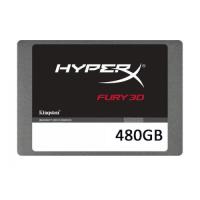 KINGSTON KC-S44480-6F HYPERX FURY 3D 480Gb, 500/500 SATA SSD