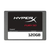 KINGSTON HYPERX FURY KC-S44120-6F 120GB 550- 500MB/s SSD SATA-3 Disk