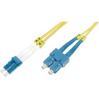 LANSAN LNS-6135S-3 Single Mode 3 metre LC-SC Dublex Fiberoptik Patchcord 9/125