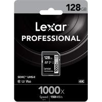 Lexar 128GB SDHC/SDXC 1000x UHS-II U3 LSD128CB1000