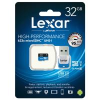 Lexar 32GB MicroSDHC 633x UHS-I LSDMI32GBBEU633A