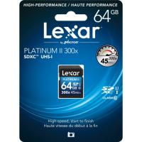 Lexar 64GB SDHC 300X Premium II LSD64GBBEU300