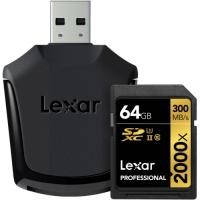 Lexar 64GB SDXC 2000X LSD64GCRBEU2000R