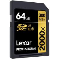 Lexar 64GB SDXC 2000X LSD64GCRBEU2000R