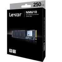 LEXAR 250GB NM610 LNM610-250RBNA 2100- 1200MB/s M2 PCIe NVMe Gen3 Disk