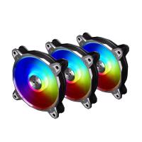 LIAN LI BORA DIGITAL SILVER ARGB KASA FANI 3-LÜ SET