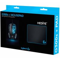 Logitech G300S Gaming Mouse + Gaming Mousepad Hediyeli **
