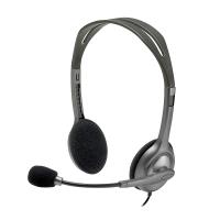 LOGITECH H111 Stereo 3.5mm Jack Gri Mikrofonlu Kulaklık 981-000593