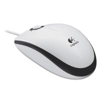 Logitech M100 Kablolu Optik Mouse Beyaz 910-005004
