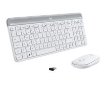 Logitech MK470 İnce Kablosuz K&M Set Beyaz