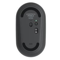 LOGITECH Pebble M350 Kablosuz + Bluetooth 1000dpi Optic Siyah Mouse 910-005718