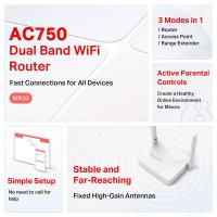 MERCUSYS MR20 AC750 DUAL BAND ACCESS POINT