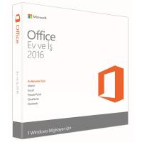MICROSOFT Office 2016 Ev ve İş Trk Kutu Win T5D-02714