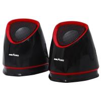 MIKADO MD-158 1+1 USB Kırmızı/Siyah Hoparlör
