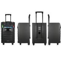 MIKADO MD-81KP Bluetooth+USB-SD-FM Siyah 30w RMS Toplantı Anfisi Taşınabilir Dahili Bataryalı