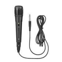 Mikado MD-814KP 15W, 3.7V1200mAh Siyah Kablolu Mikrofon AUX /USB/TF/Bluetooth FM'li LED Işıklı Speaker